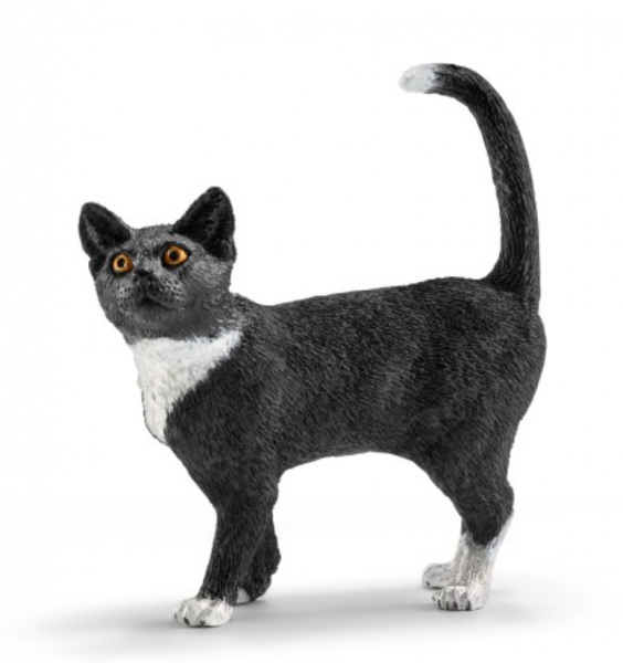 KATZE SCHWARZ - STEHEND